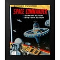 thumbnail image 2 of Retrorocket 12x14 Black Modern Framed Museum Art Print Titled - Space Commander, 2 of 5