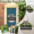 thumbnail image 4 of JJKBVCLO Welcome Wreath Sign For Farmhouses Front Porch - You Like Big Dogs, 4 of 9