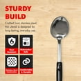 thumbnail image 5 of Chef Craft Heavy Duty Basting Spoon, 12 Inch, Stainless Steel, 5 of 11