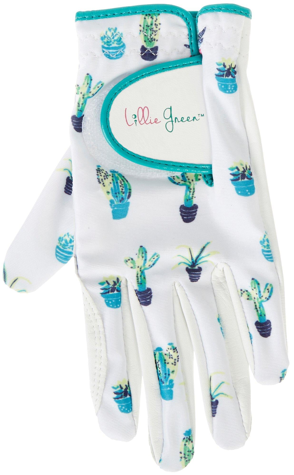 Lillie Green - Lillie Green Womens Cactus Printed Golf Glove - Walmart