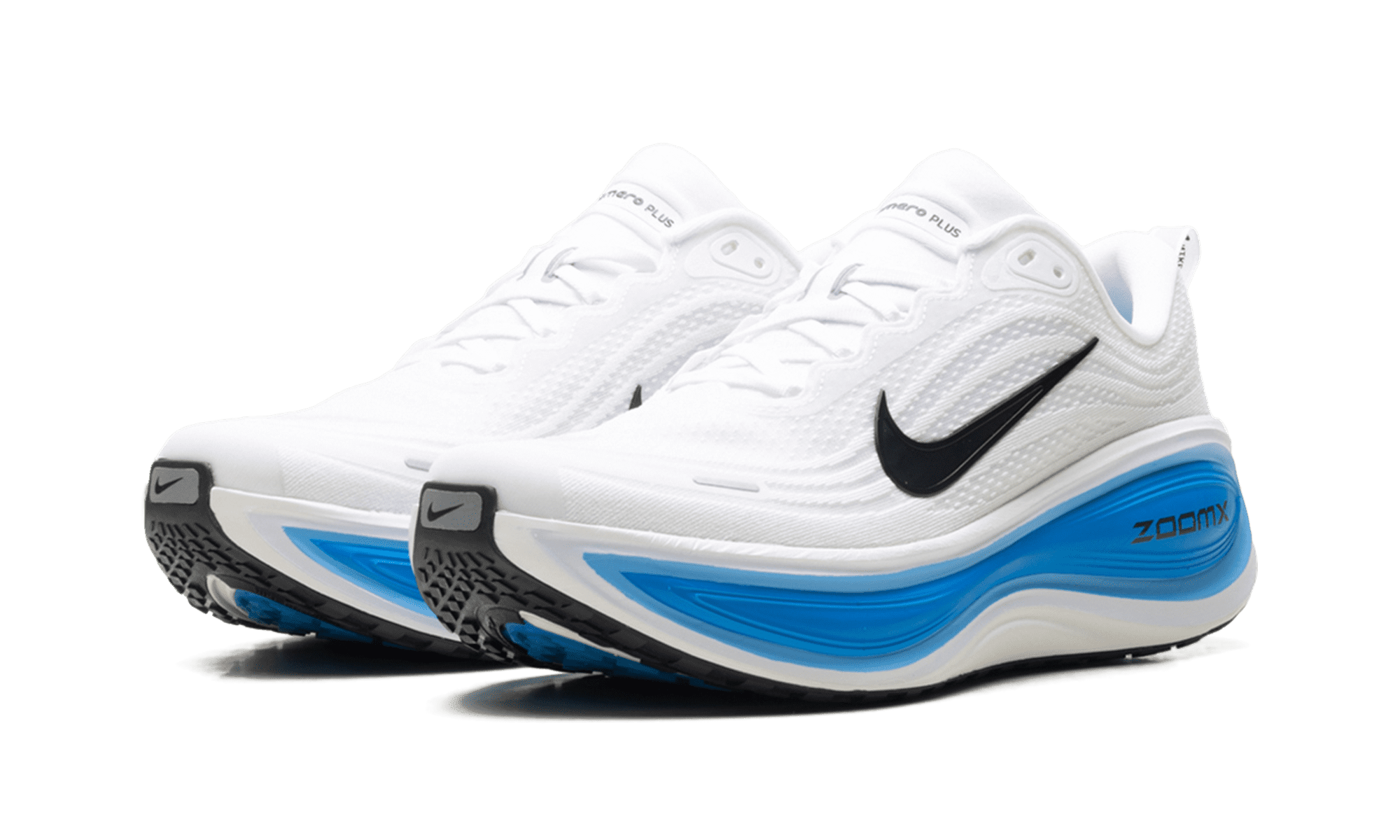 NIKE MENS Vomero Plus "White Blue Hero Blac" HV8150 103 HV8150 103 from Stadium Goods