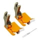 thumbnail image 5 of 2 Piezas Pie Prensatelas Industrial Accesorio Dobladillador Pie de Presión Sustituto Ajustable Material PP y Metal Adecuado para Confección Costura, 5 of 8