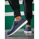 thumbnail image 4 of Men Lace Up Design Slip On Loafers, Fashionable Outdoor Fabric Boat Shoes, 4 of 4