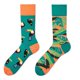thumbnail image 5 of Hombres Mujeres Pareja Calcetines divertidos Novedad Harajuku Ab Asimétrico Colorido Patrón de dibujos animados Jacquard Hip Hop Monopatín Algodón Calcetines de tubo largo, 5 of 5