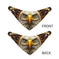 thumbnail image 3 of Naloa Vintage Pattern Bald Eagle Dog Bandana Large and Small-Dog Scarf Bib Handkerchief Accessories for Dogs and Cats(S-L)-Medium, 3 of 5