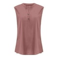 thumbnail image 3 of Women Sleeveless Shirt For Casual Everyday Wear Features Button Closure Ideal For Summer Pairs Well With Jeans And Casual Pants Summer Tops Long Sleeve for Women Button Shirt Women Button Dress Shirts, 3 of 3