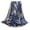 Chains-navy, variant on 100% Pure Mulberry Silk Scarf 35" Large Square Lightweight Headscarf –Women’s Hair Wraps-With Gift Packed