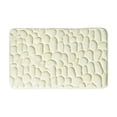 thumbnail image 1 of Xihbxyly Alfombrilla de Baño con Relieve, Absorción Rápida de Agua, Espuma Viscoelástica Suave, Antideslizante, Fácil de Lavar a Máquina, Secado Rápido, 50 X 80 Cm, 1 of 1
