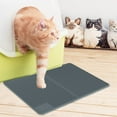 thumbnail image 1 of CBFFDC Urine-proof Mat Large Waterproof Litter Mat Non Absorbent Scatter Control Pad Multi Functional Raised Edge Pet Mat for Cats, 1 of 6