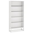 thumbnail image 4 of GVN Storage Shelves, Bookshelf Stand,70.8" Bookcase, Large Bookshelf Organizer with 5-Tier Storage Shelves,White, 4 of 4