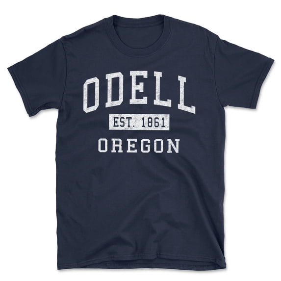 Odell Oregon Classic Established Men's Cotton T-Shirt