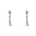 thumbnail image 1 of Cateissary Chess Pieces Statue Sculpture Craft Home  Decoration Table Decor 2piezas Rey, 1 of 1