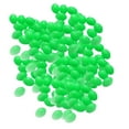thumbnail image 2 of 200 UNIDS Perlas de Plástico Lunoso Huevo Grano Duro 6x10mm 1.2mm Sunnimix Cuentas de pesca verdes, 2 of 8