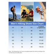 CAMEL Men's Hiking Shoes Comfort Sneakers Male Breathable Athletic Shoes Outdoor Running Walking Gray
