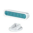 thumbnail image 4 of HengDidi Cordless Bladeless Wall Fan Rechargeable Silent Personal Air Cooler App Remote Control Mounted Fan For Bedroom Bathroom Desktop Use Portable Breeze Device, 4 of 4