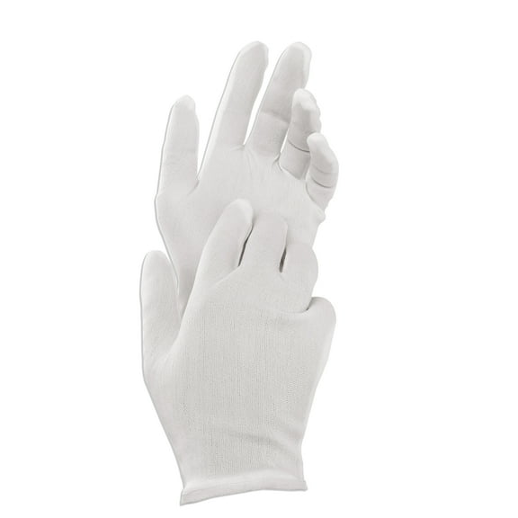 Masteelf Gloves for Handling Film Negatives Accessories Lightweight Gloves Man White