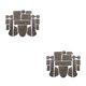 thumbnail image 2 of Sidaley Car Door Slot Mat Dustproof PU Parts Leather Spare for Byd Yuan Plus Type1 NO1, 2 of 5