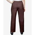 thumbnail image 3 of Alfred Dunner Womens Plus-Size Soft Twill Mid-Rise Regular Fit Straight Leg Short Length Casual Pant, 3 of 6