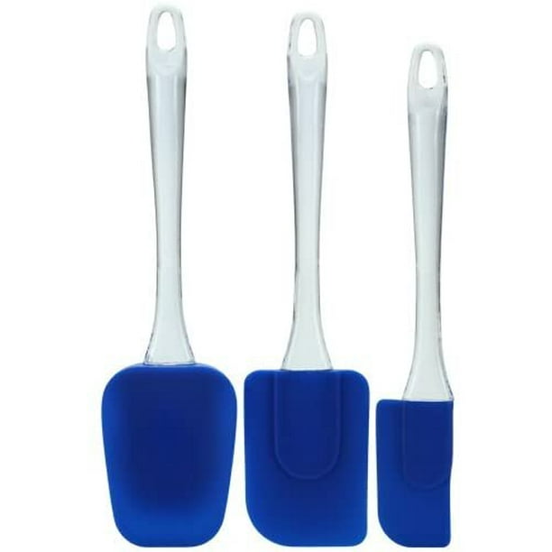 Flexible 3Piece Silicone Spatula Set, Heat Resistant And BPA Free