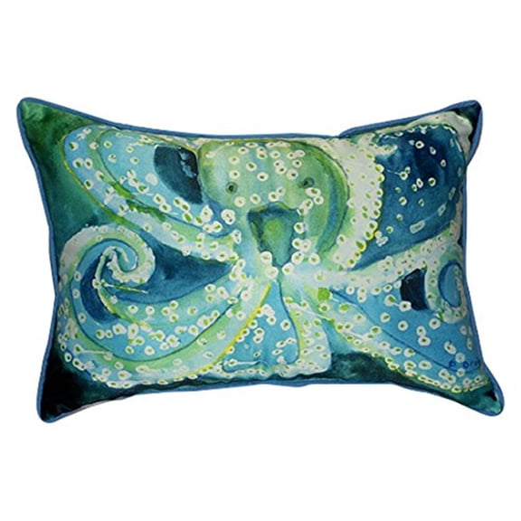 Octopus Extra Large Zippered Pillow 20x24
