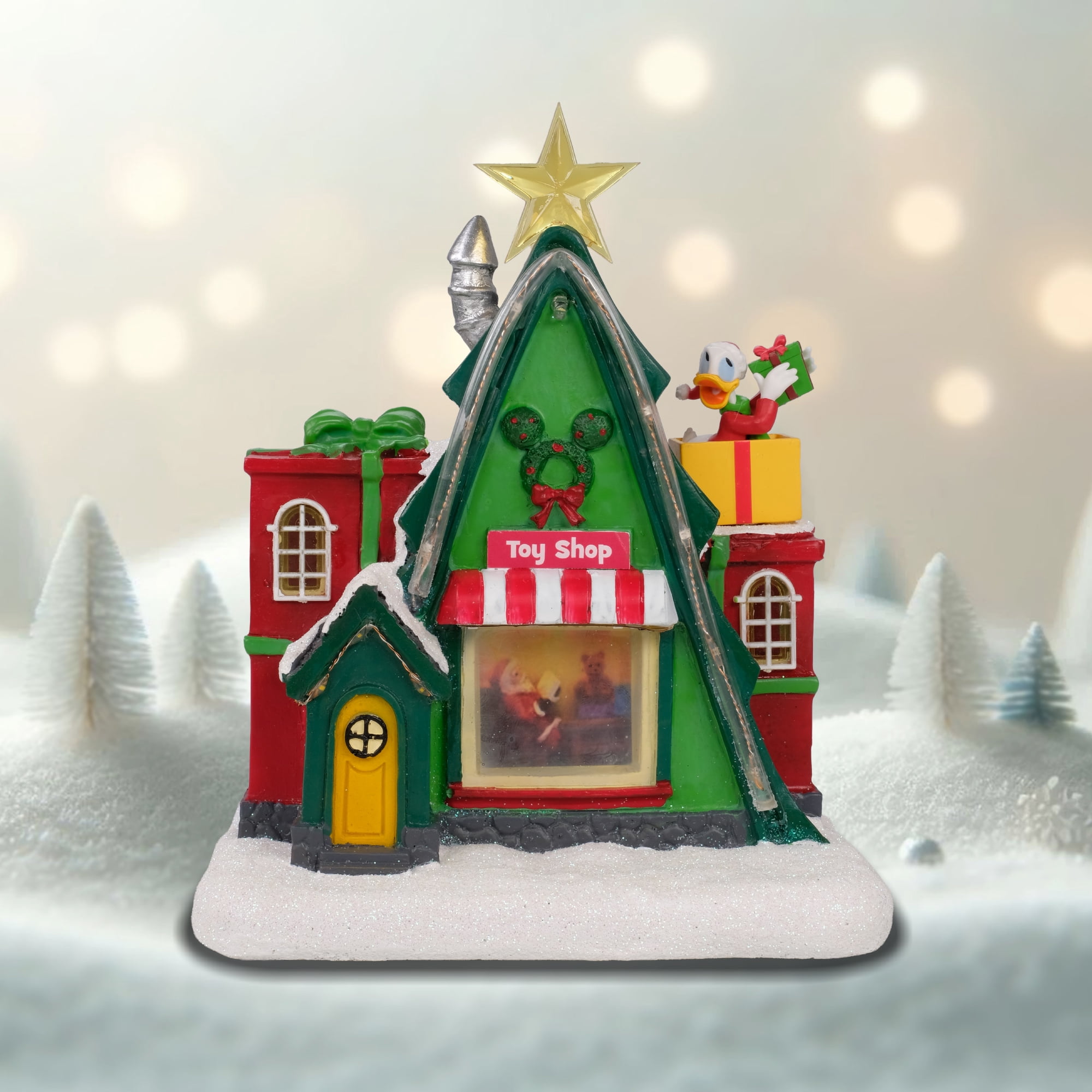 Disney Toy Shop Village Piece featuring Donald Duck