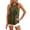 v#46Green198, variant on Women Tank Tops Flowy Vest Plus Size Wide Strap Crew Neck Waist Draping Long Loose Fit Backless Breathable For Summer Outdoor Picnics Versatile Sleeveless,Green,Xl