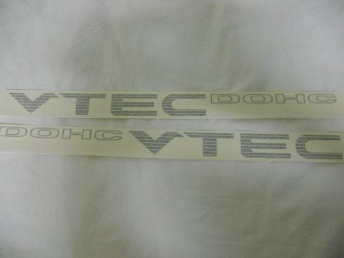 DOHC Vtec Racing Decal Sticker black X2 New