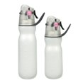 thumbnail image 3 of ¡Campaña con descuento!590ml 20.8fl Oz Ejercicio de verano, Agua potable Quitar el calor, Doble capa Mantener frío, Taza de agua rociada, Taza de agua para deportes al aire libre, Regalo creativo, 3 of 6