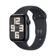 thumbnail image 1 of Open Box - Apple Watch SE 2nd Gen (GPS) 44mm Midnight Aluminum Case with Midnight Sport Band - Medium / Large, 1 of 1