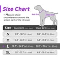 thumbnail image 2 of Arnés para perros morado, grande, ajustable, reflectante, antitirones, fácil de poner, con asa de control, transpirable, duradero, para perros medianos y grandes., 2 of 5