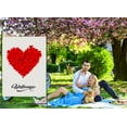 thumbnail image 2 of Valentine''s Day Flag,28x40 Inch Valentine''s Heart Garden Flag Valentine Flags for Your Valentine''s Day Decoration, 2 of 5