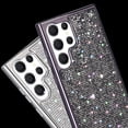 thumbnail image 6 of Compatible with Galaxy S23 Ultra Diamond Case Cute Bling Glitter Rhinestone Crystal Shiny Sparkle Protective Cover with Electroplate Plating Bumper Luxury Fashion Protection Case, 6 of 7