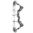 thumbnail image 5 of Adult Compound Bow, Adjustable 30-70 lbs Draw Weight, 23.5"-31" Draw Length, 30.5" Axle-to-Axle, 75% Let-Off, Aluminum Alloy Riser, Fiberglass Limbs, Black/Camouflage, 5 of 18