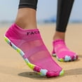 thumbnail image 2 of lnmuld Men Women Five Toe Water Shoes Knit Barefoot Socks for Swim Beach Yoga Cycling Color:Purple,Size:39, 2 of 9