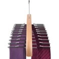 thumbnail image 5 of Gancho de madera LANNMXG para corbatas percha multifuncional 24 corbatas, 5 of 5