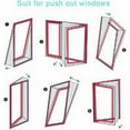 thumbnail image 5 of Kit de sellado de ventanas para aire acondicionado Sello de ventanas para aire acondicionado Paño de sellado de ventanas para todos los aires acondicionados y secadoras portátiles Fácil, 5 of 5