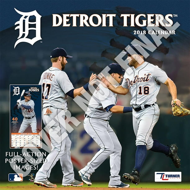 Detroit Tigers 2019 12x12 Team Wall Calendar (Other)