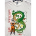 thumbnail image 7 of Goku and Shenron Dragon Ball Z Men's White T-Shirt-Large, 7 of 7
