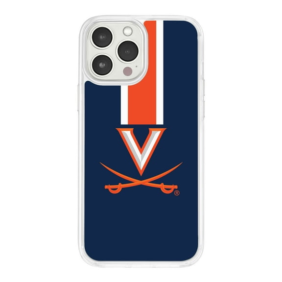 Virginia Cavaliers HD Phone Case Compatible with MagSafe Apple iPhone 16 (Stripe) by Affinity Bands