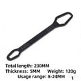 thumbnail image 3 of shyuyusa Dual Range Adjustable Wrench Set, Mirror Polished Spanner, Multi Caliber Tool for Hardware Repair, Mechanical Fastening Work, 3 of 8
