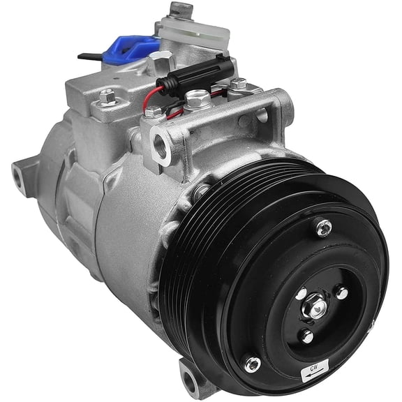 A-Premium AC Compressor with Clutch Compatible with Mercedes-Benz C280 C300 C350 GL450 GL550 2008-2010 ML500 2006 R350 R500