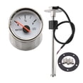 thumbnail image 1 of 52mm Fuel Level Gauge Car Meter Oil Tank Indicator With Red Color Backlight For Fuel Level Sensor 150/200/250/275/300mm 0-190ohm ,Suits Most Tanks, 1 of 7