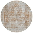 thumbnail image 2 of Addison Rugs Chantille Indoor/Outdoor Traditional Global Terracotta Washable Round Rug, 8' x 8', 2 of 6