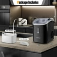 thumbnail image 3 of Costway Nugget Countertop Ice Maker with Soft Chewable Pellet Ice  Ready in 6 Mins Black, 3 of 10
