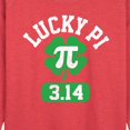 thumbnail image 2 of Instant Message - Lucky Pi - Women's Lightweight French Terry Pullover, 2 of 6