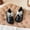 Black c, variant on Girls' Lace Bow Pearl Decor Flat Shoes, Soft Sole Casual Mary Janes, Suitable for Daily School Matching, Weekend Trips and Casual Party Activities Black a 4.5-5 Years