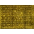 thumbnail image 1 of Ahgly Company Machine Washable Indoor Rectangle Persian Yellow Traditional Area Rugs, 2' x 4', 1 of 4