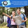 thumbnail image 6 of Uxcell Orienteering Compass, Navigation Hiking Compasses for Map Reading Survival Outdoor Exploring Blue, 6 of 7