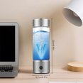 thumbnail image 2 of Hydrogen Water Generator Bottle - Portable Hydrogen Water Ionizer Machine with SPE PEM Technology 330ml Type-C Rechargeable Hydrogen Rich Water Glass Health Cup for Home Office Travel, 2 of 7