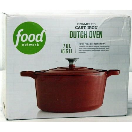 UPC 015388057683 product image for Food Network Enameled Cast Iron Dutch Oven 7 Qt. | upcitemdb.com